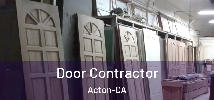  Door Contractor Acton-CA