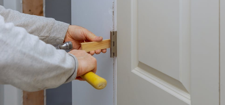 fiberglass entry door repair in Acton